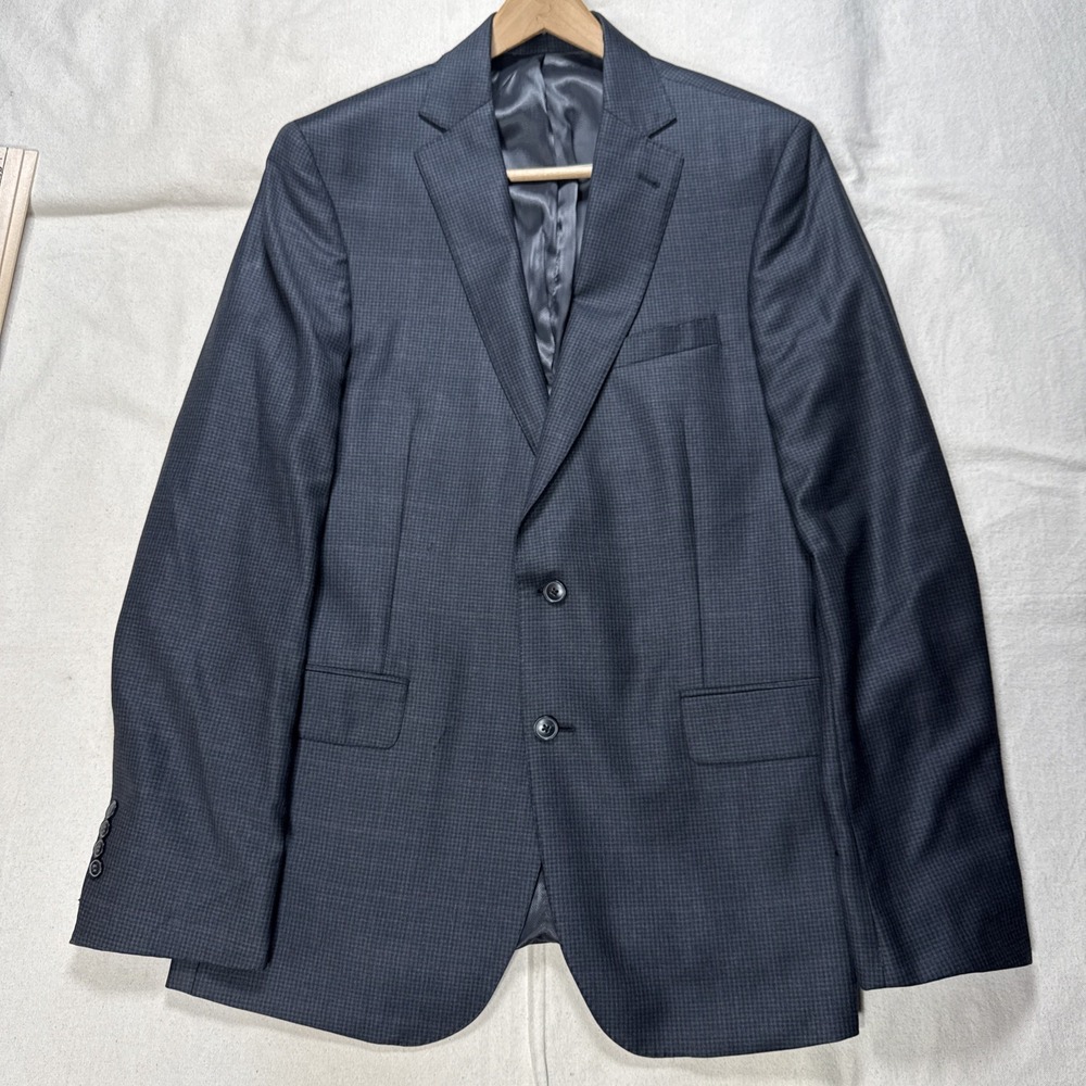 Joseph Abboud limited edition Blazer Check Plaid Soft Expression 42L REDA 120s